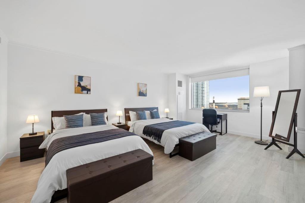 Astonishing Ocean Front Condo Cozysuites At Showboat أتلانتيك سيتي المظهر الخارجي الصورة